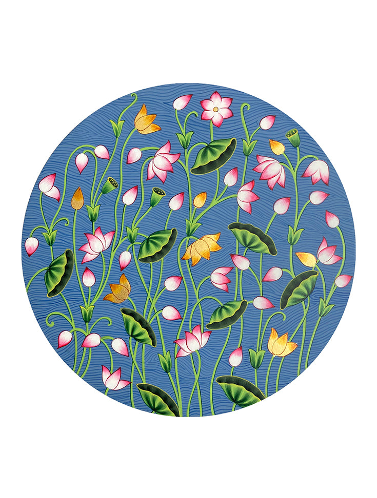 Kamaltalai and ripples  ( round MDF )