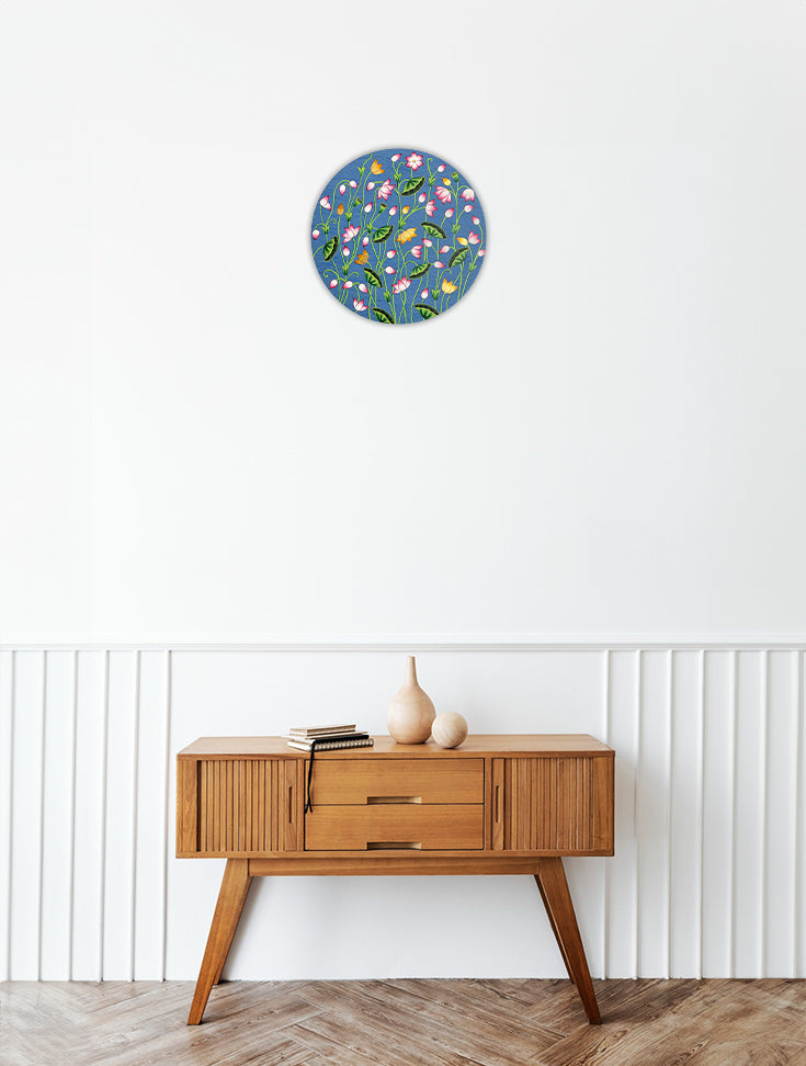 Kamaltalai and ripples  ( round MDF )