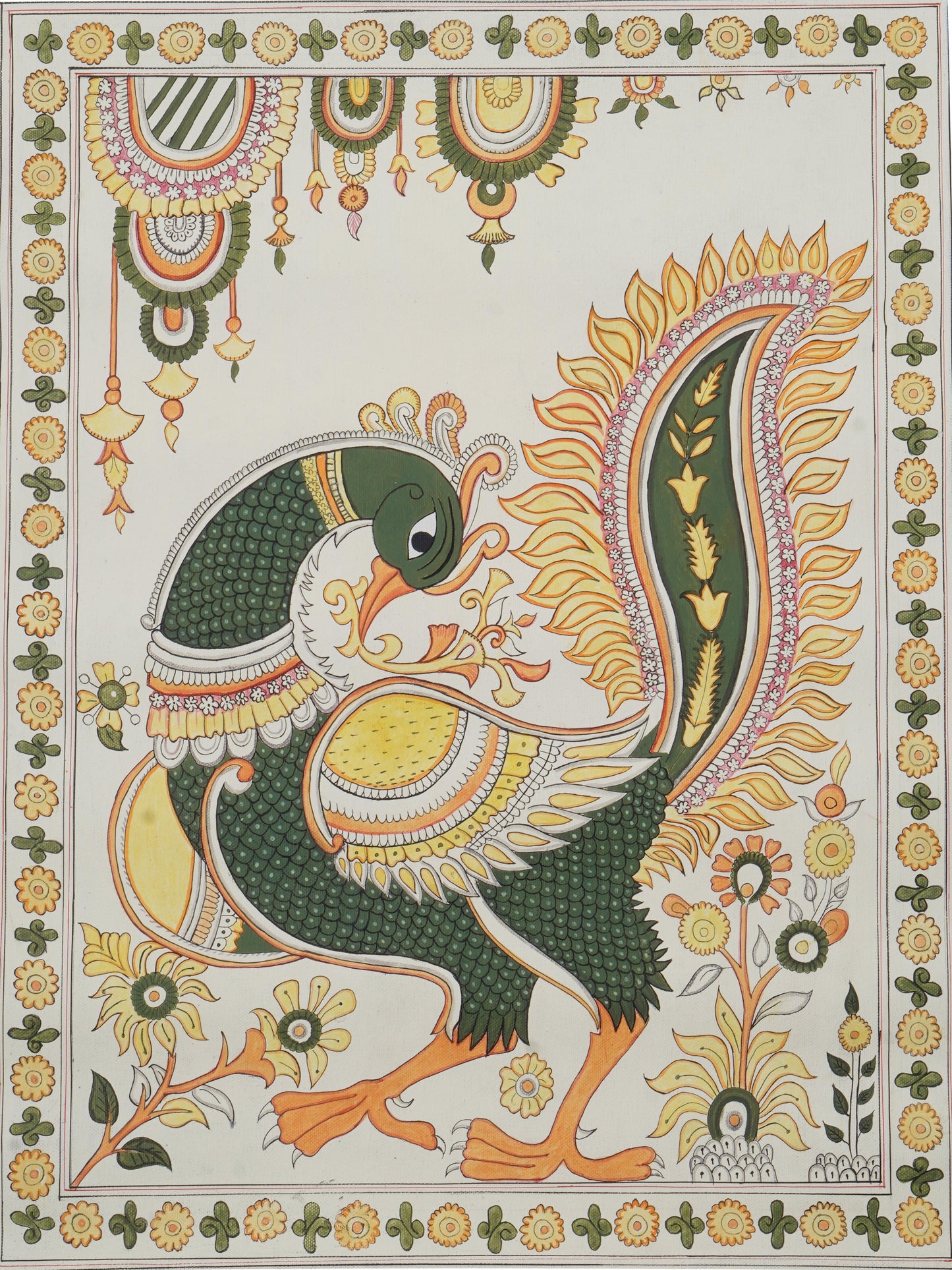 Peacock ( Gond Art )