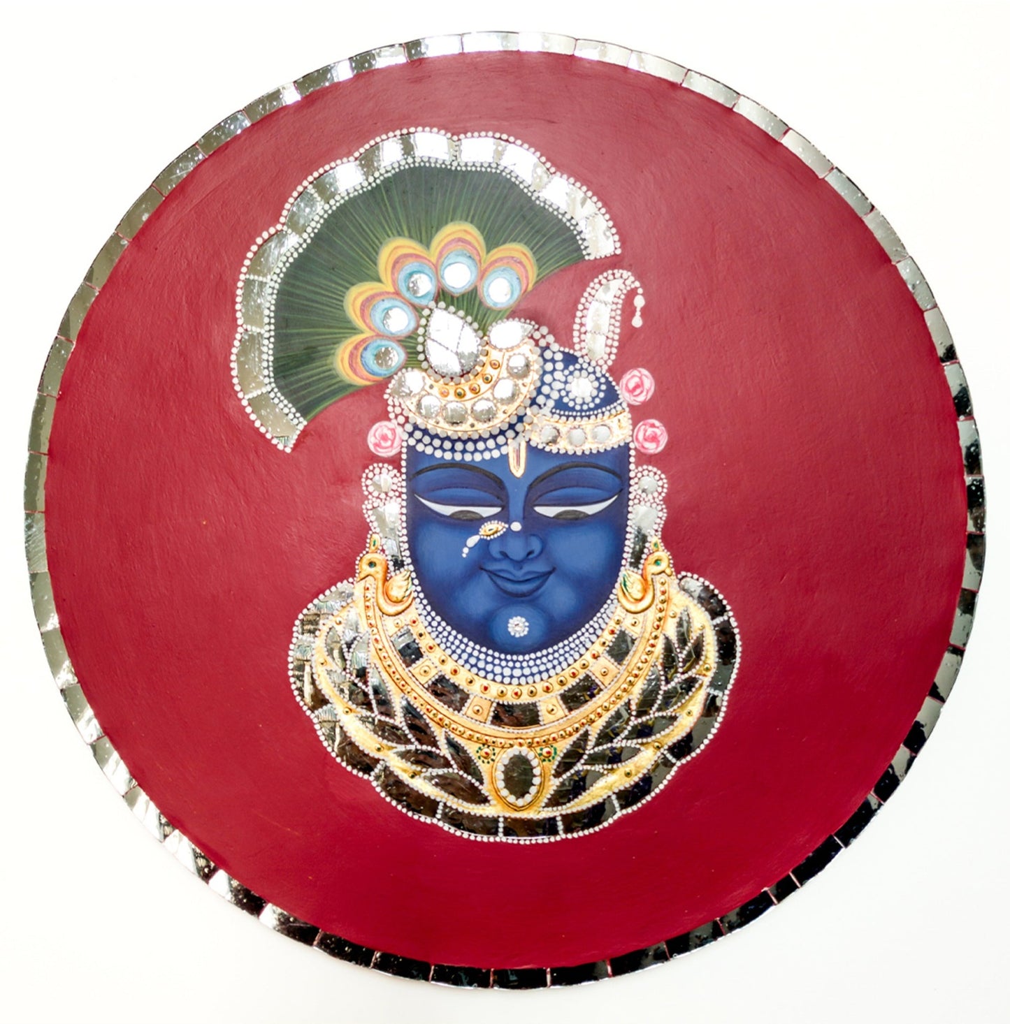 Shrinath jii Round MDF ( thikri 1 )