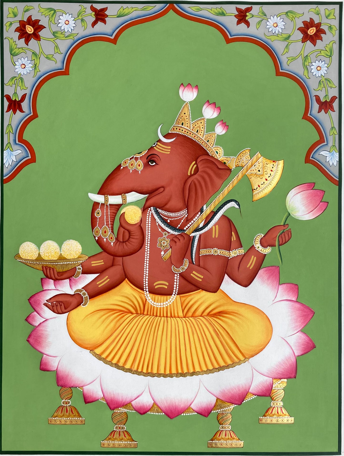 Lord Ganesha ( Basholi - Sig 1 )