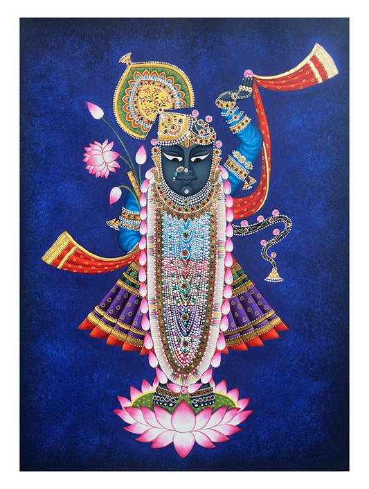 Shrinath Ji ( Blue Washed )