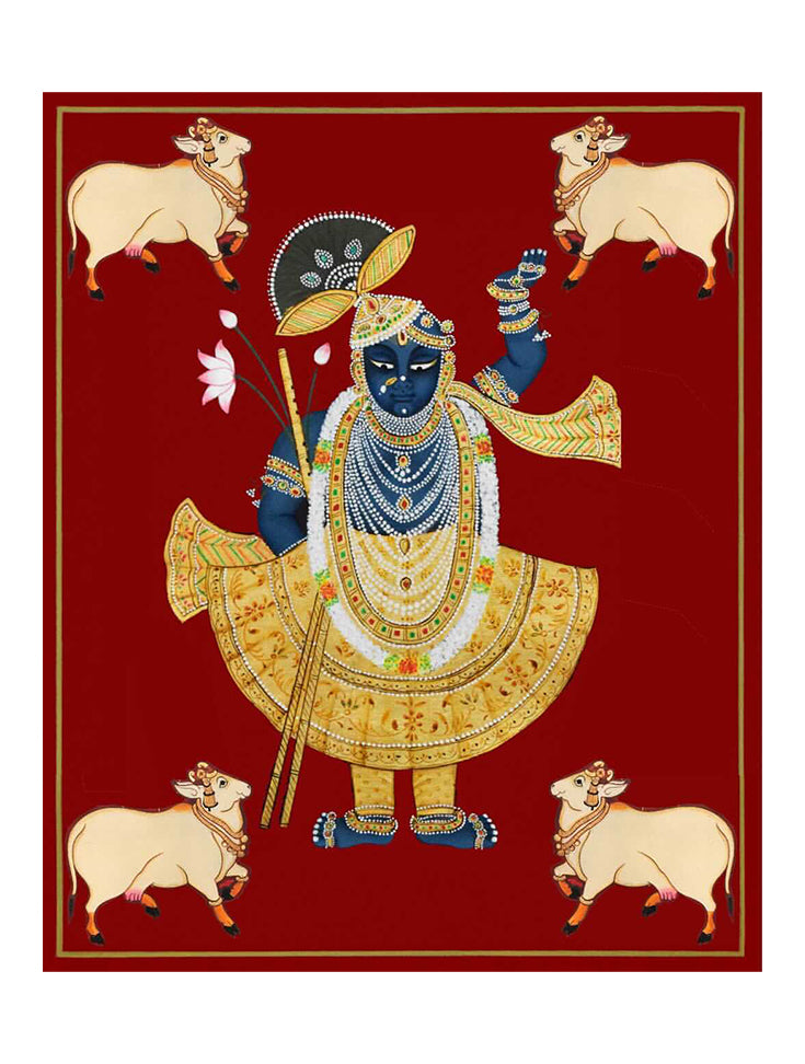 Shrinath Ji ( Four Cows )